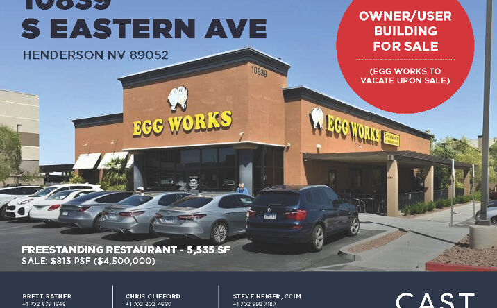 Pictures of Retail property located at 10839 S Eastern Ave, Henderson, NV 89052 for sales - image #1