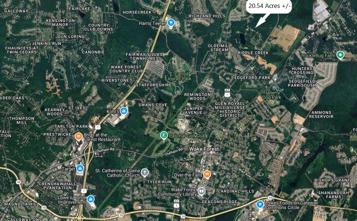 Pictures of Land property located at 205 Ralph Dr, Wake Forest, NC 27587 for sales - image #1