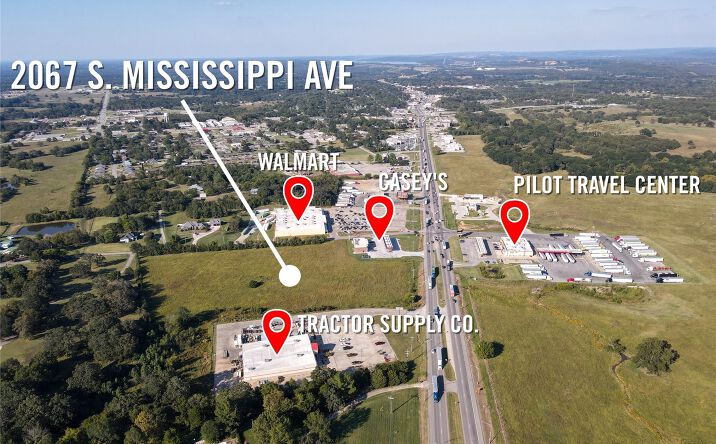 Pictures of Land property located at 2067 S Mississippi, Atoka, OK 74525 for sales - image #1