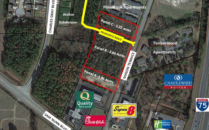 Pictures of Land property located at 707 Mason Terrace Parcel C Parcel C-1.22 acres, Perry, GA 31069 for sales - image #1