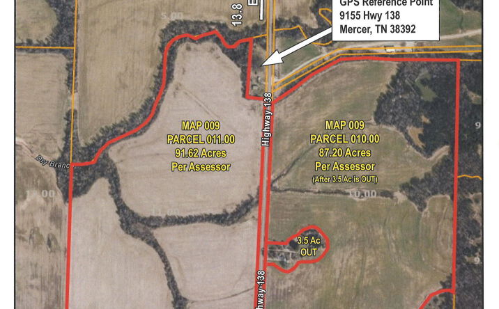 Pictures of Land property located at Highway 138, Mercer, TN 38392 for sales - image #1
