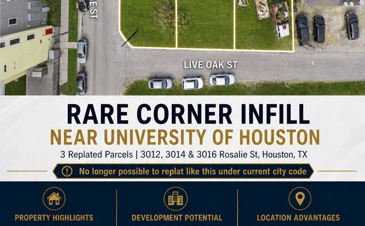 Pictures of Land property located at 3601 Rosalie St, Houston, TX 77004 for sales - image #1