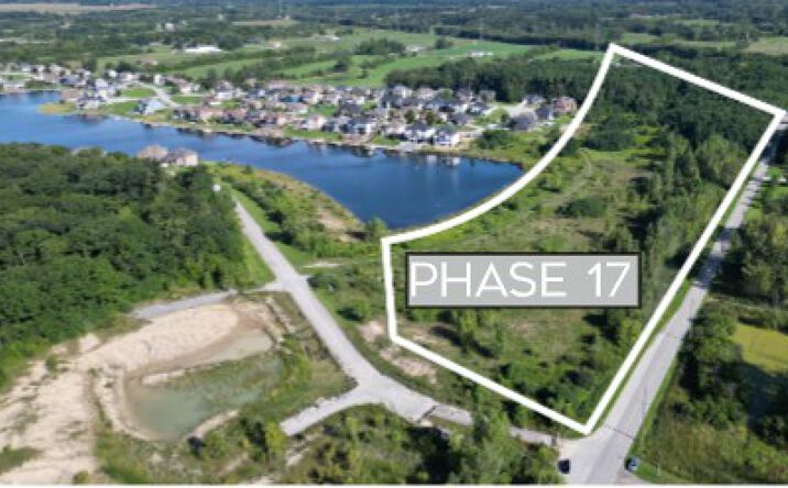 Pictures of Land property located at 10300 County Line Road Phase 17 Phase 17 31 Single Family lots, Winfield, IN 46307 for sales - image #1