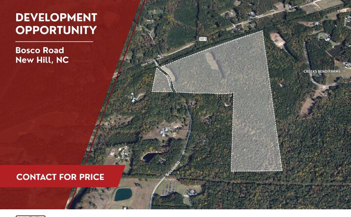 Pictures of Land property located at Bosco Rd, New Hill, NC 27562 for sales - image #1