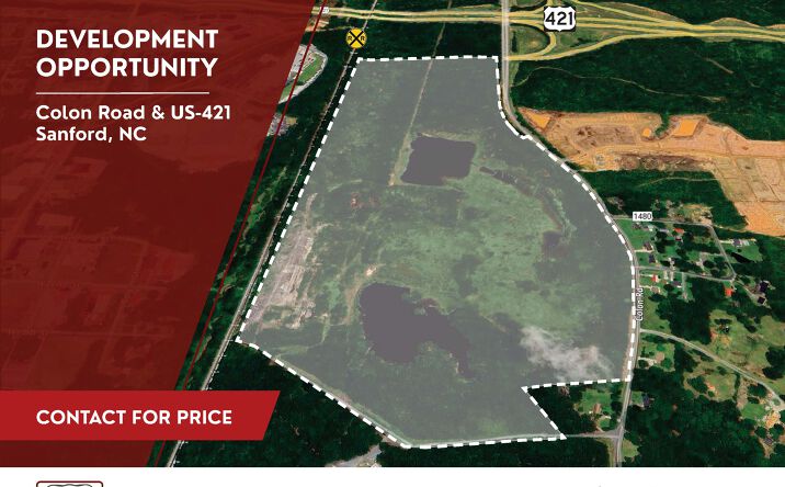Pictures of Land property located at Colon Road & US 421, Sanford, NC 27330 for sales - image #1