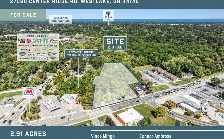 Pictures of Land property located at 27060 Center Ridge Rd, Westlake, OH 44145 for sales - image #1