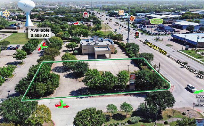 Pictures of Retail, Land property located at 2205 Lakeview Pkwy, Rowlett, TX 75088 for sales - image #1