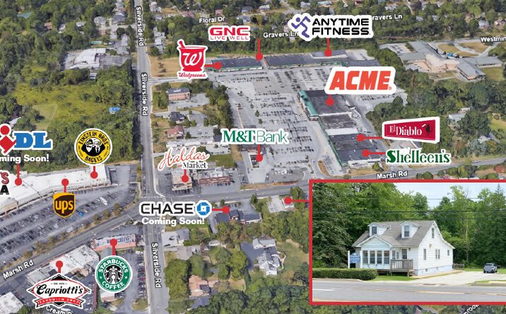 Pictures of Mixed Use, Office, Retail property located at 1809 Marsh Rd, Wilmington, DE 19810 for sales - image #1