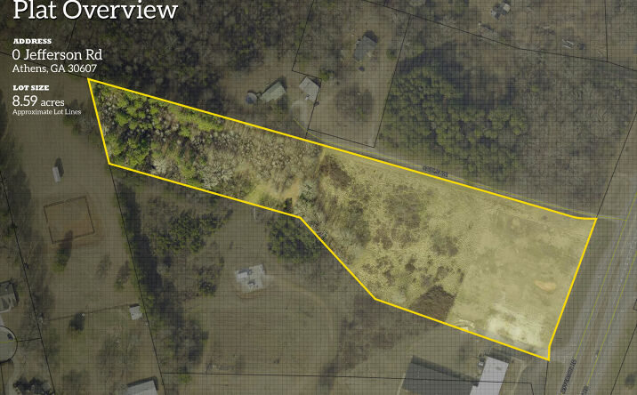 Pictures of Land property located at 8032 Jefferson Road, Athens, Ga, Athens, GA 30607 for sales - image #1