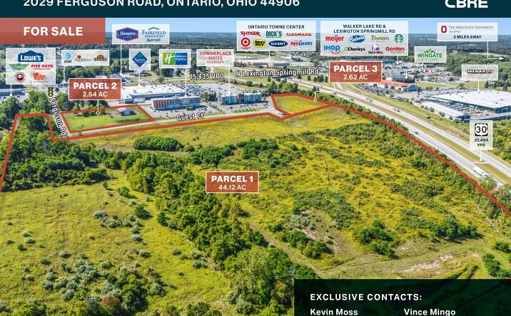 Pictures of Multifamily, Mixed Use, Land, Self Storage property located at 2029 Ferguson Rd, Ontario, OH 44906 for sales - image #1