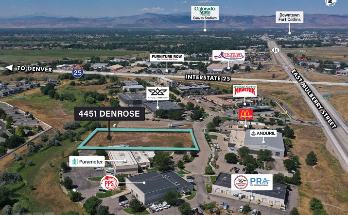 Pictures of Land property located at 4451 Denrose Ct, Fort Collins, CO 80524 for sales - image #1