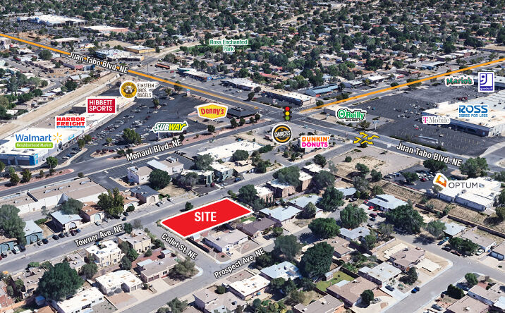 Pictures of Land, Multifamily property located at 11100 Towner Ave NE, Albuquerque, NM 87112 for sales - image #1