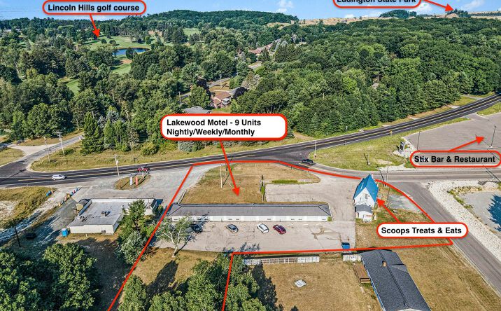 Pictures of Business for Sale, Retail property located at 1882 N Lakeshore Dr, Ludington, MI 49431 for sales - image #1