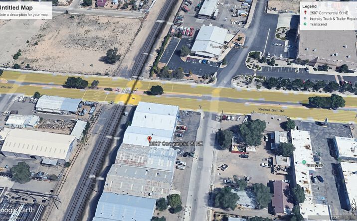 Pictures of Retail, Office, Industrial property located at 2507-2509 Commercial Street Northeast, Albuquerque, NM 87102 for sales - image #1