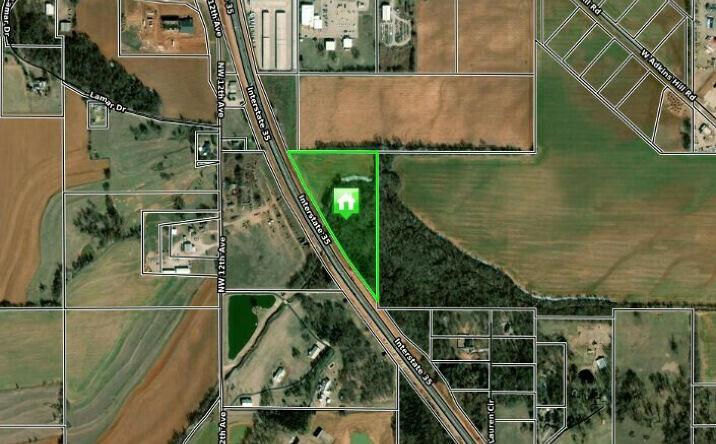 Pictures of Land property located at E. I-35 & Sycamore Rd, Goldsby, OK 73072 for sales - image #1