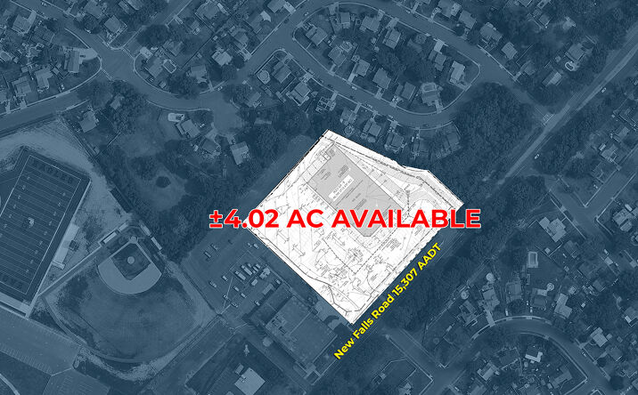 Pictures of Land property located at 7843 New Falls Road, Fairless Hills, PA 19055 for sales - image #1