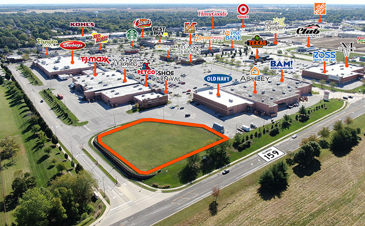 Pictures of Land property located at 100 Edwardsville Crossing Dr, Edwardsville, IL 62025 for sales - image #1
