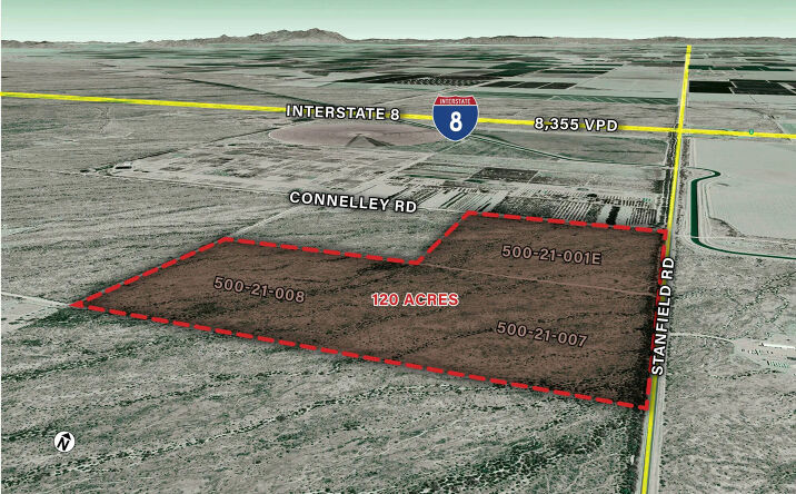 Pictures of Land property located at SWC S Stanfield Rd and Connelley Rd, Stanfield, AZ 85172 for sales - image #1