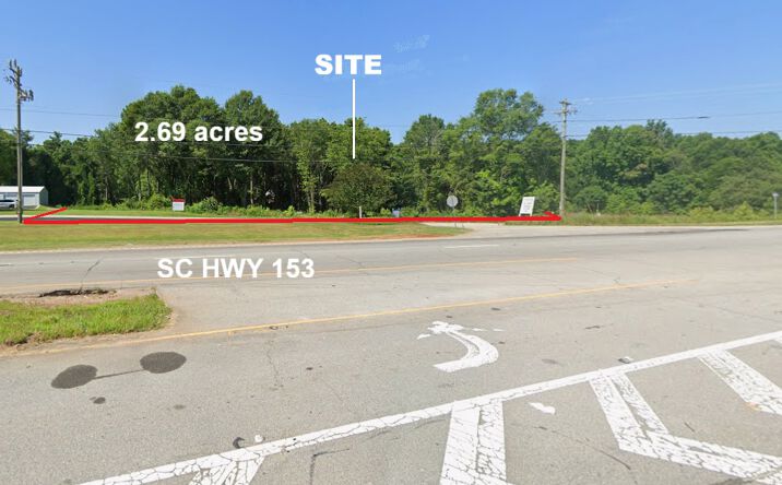 Pictures of Land, Retail property located at 3013 Hwy 153, Piedmont, SC 29673 for sales - image #1