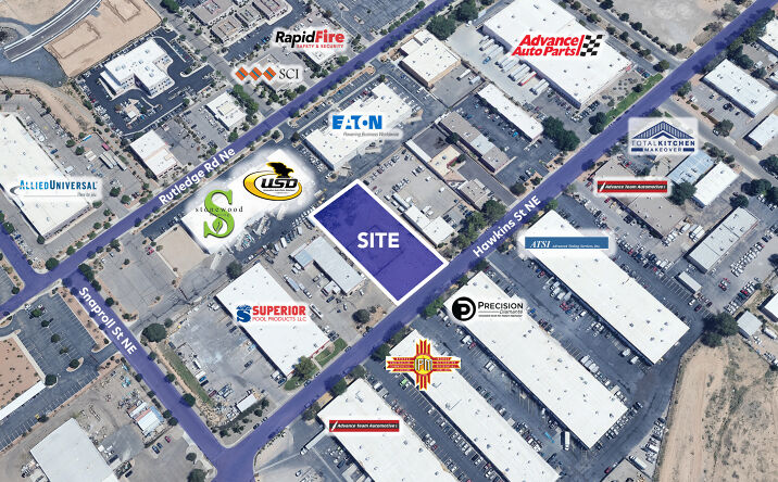 Pictures of Land property located at 3801 Hawkins St NE, Albuquerque, NM 87109 for sales - image #1