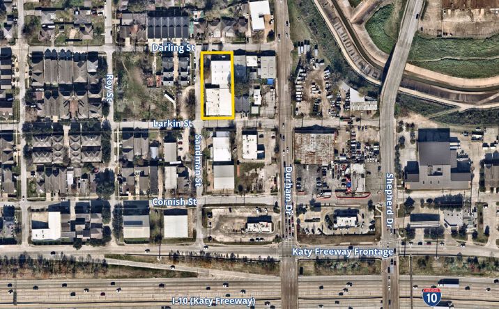 Pictures of Industrial property located at 2210 Sandman St, Houston, TX 77007, 4922 Larkin St, Houston, TX 77007 for sales - image #1