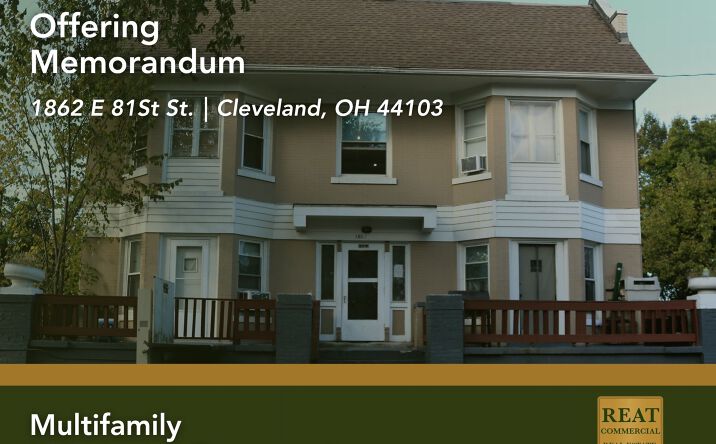 Pictures of Multifamily property located at 1862 E 81st street, cleveland, OH 44103 for sales - image #1