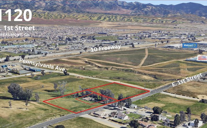 Pictures of Land property located at 1120 E 1st St, Beaumont, CA 92223 for sales - image #1