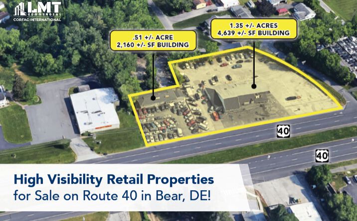 Pictures of Land, Retail property located at 772 Pulaski Hwy, Bear, DE 19701 for sales - image #1