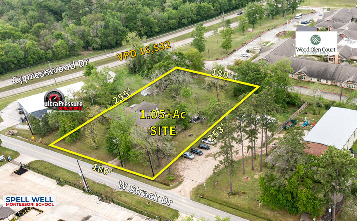 Pictures of Office, Retail property located at 17427 Strack Dr W, Spring, TX 77379 for sales - image #1