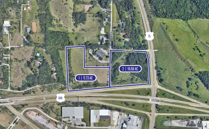 Pictures of Land property located at NWQ N 48th Street & I-680, Omaha, NE 68152 for sales - image #1