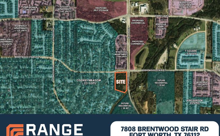 Pictures of Land property located at 7808 Brentwood Stair Rd, Fort Worth, TX 76112 for sales - image #1