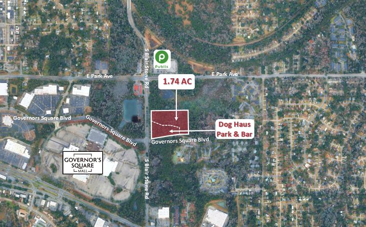 Pictures of Land, Retail property located at 485 S Blair Stone Rd, Tallahassee, FL 32301 for sales - image #1