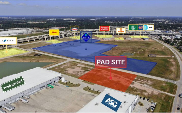 Pictures of Land property located at NWC Rocky & Boudreaux Rd, Tomball, TX 77377 for sales - image #1