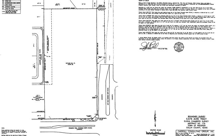 Pictures of Land property located at NW corner of Coit rd & prosper Trails, Prosper, TX 75078 for sales - image #1