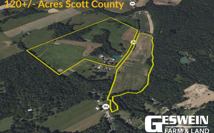 Pictures of Land property located at 124+/- Acres Sprawling Estate, Scottsburg, IN 47170 for sales - image #1