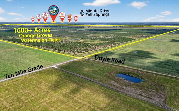 Pictures of Land property located at 8476 Ten Mile Grade, Zolfo Springs, FL 33890 for sales - image #1