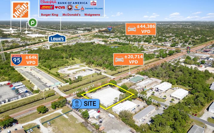 Pictures of Retail property located at 6175 Babcock St SE, Palm Bay, FL 32909 for sales - image #1