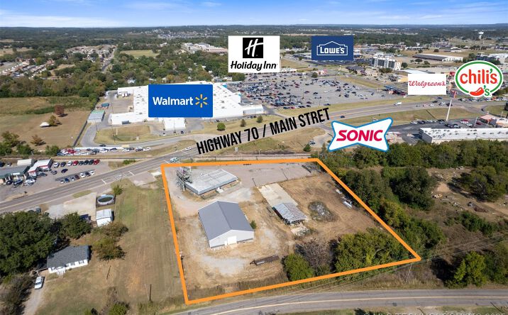 Pictures of Industrial, Office, Retail property located at 3315 W Main, Durant, OK 74701 for sales - image #1