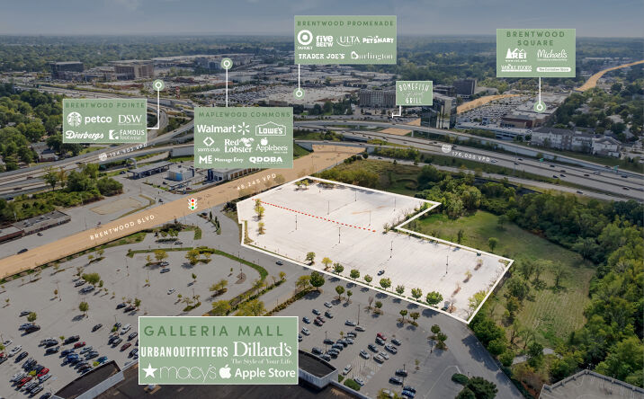Pictures of Land, Retail property located at 1201 S Brentwood Blvd, Richmond Heights, MO 63117 for sales - image #1