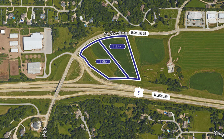 Pictures of Land property located at 705 N Skyline Dr, Omaha, NE 68022 for sales - image #1