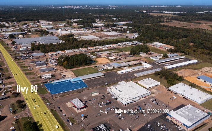 Pictures of Land, Retail property located at 3064 US-80, Pearl, MS 39208 for sales - image #1