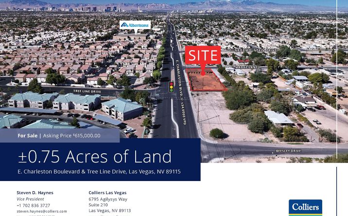 Pictures of Land property located at E. Charleston, Las Vegas, NV 89142 for sales - image #1