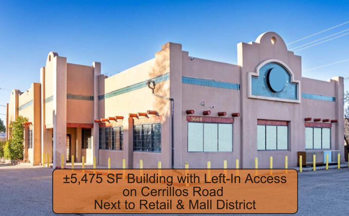 Pictures of Hospitality, Office, Retail property located at 3668 Cerrillos Rd, Santa Fe, NM 87507 for sales - image #1