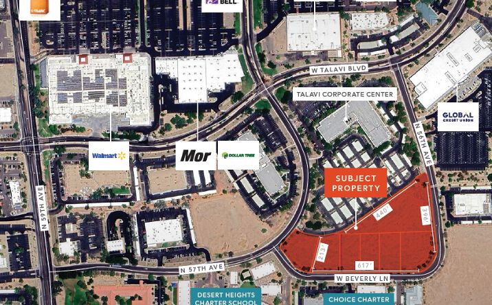 Pictures of Land property located at 56th Ave & Beverly Ln, Glendale, AZ 85306 for sales - image #1