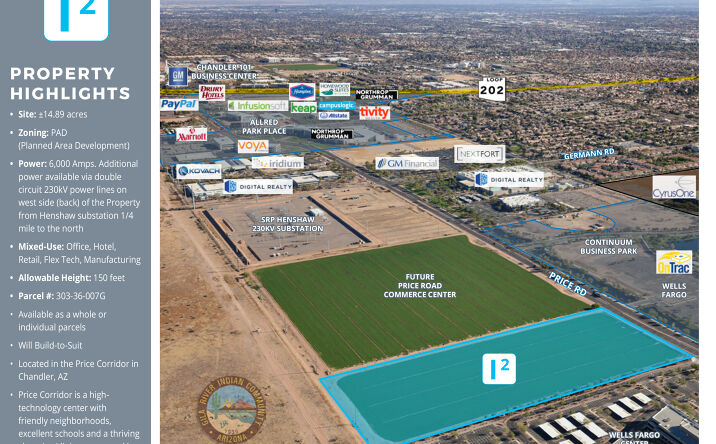 Pictures of Land property located at N of the NWC Price Rd & Queen Creek Rd, Chandler, AZ 85248 for sales - image #1
