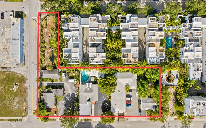 Pictures of Land, Mixed Use, Multifamily, Retail property located at 724-746 NE 3rd Ave, Fort Lauderdale, FL 33304 for sales - image #1