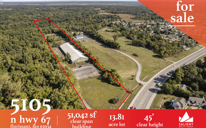 Pictures of Industrial, Special Purpose property located at 5105 N Hwy 67, Florissant, MO 63034 for sales - image #1