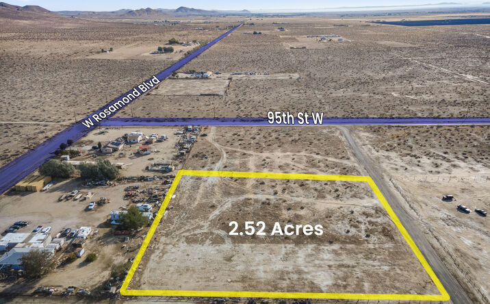 Pictures of Land property located at 0 Sahara Ave, Rosamond, CA 93560 for sales - image #1