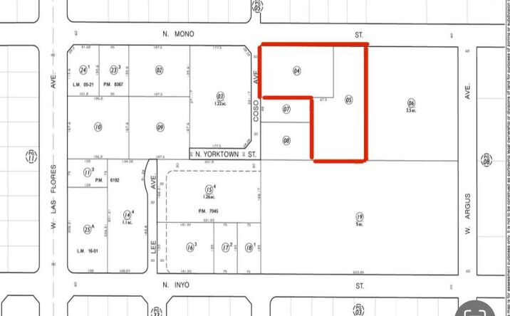 Pictures of Land property located at W Coso Ave, Ridgecrest, CA 93555 for sales - image #1