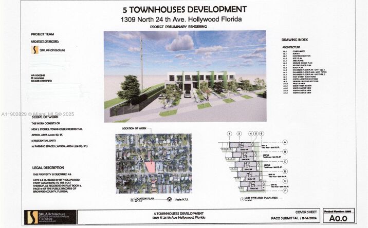 Pictures of Multifamily property located at 1309 N 24th Ave, Hollywood, FL 33020 for sales - image #1